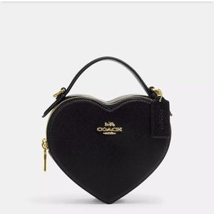 Coach heart crossbody bag